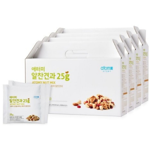 애터미 알찬견과 선물세트 25g 36개입 (4개)