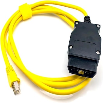 <b>BMW</b> F/G 시리즈 코딩 E-SYS ISTA ICOM Bootmod3 Bimmercode용 OBD2 케이블 RJ45 6.6ft/2M