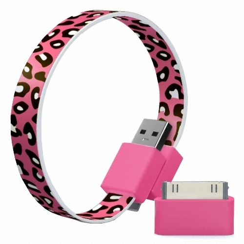 Mohzy loop Micro USB & Apple iPhone/아이팟 Cable (레오파드 컬러)_이미지