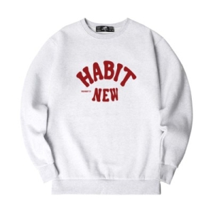 ARCH HABIT 프리미엄 기모 맨투맨 SSMNH-1179