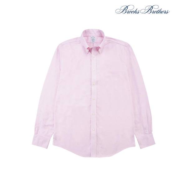 브룩스브라더스 옥스포드 솔리드 스포츠셔츠 BBTHMM7908CES_이미지