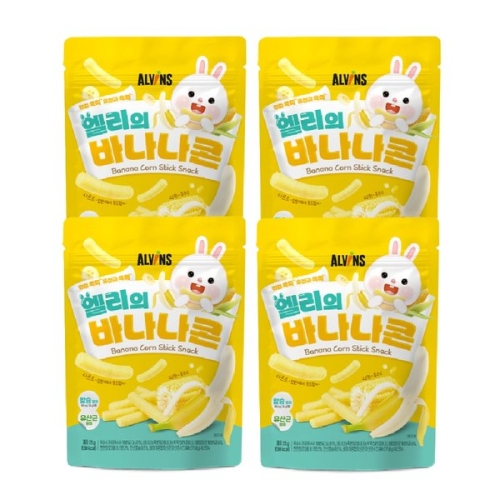 엘빈즈 엘리의 바나나콘 25g (4개)_이미지