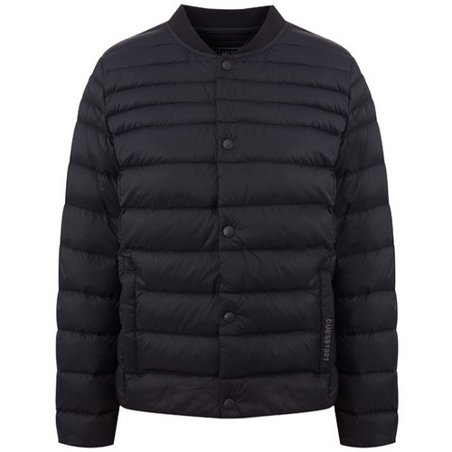  게스 남녀공용 시보리넥 경량 다운 점퍼_NL3W0561