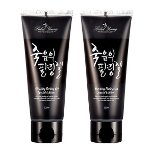  라벨영 3초즉각필링/노폐물+각질+모공+블랙헤드케어/ 죽음의필링젤 1+1 /스크럽/팩/제거/크림/얼굴
