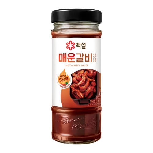 백설 매운갈비양념 490g (3개)_이미지