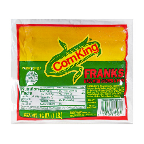 콘킹 저염 후랑크 소시지 454g (3개)_이미지