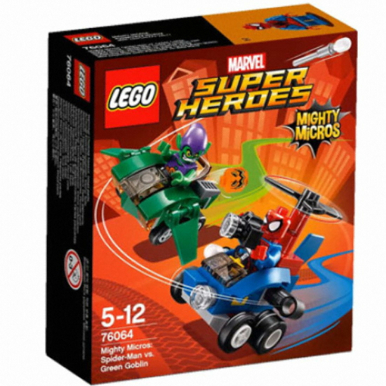 레고 슈퍼히어로 스파이더맨 VS 그린 고블린 (76064)