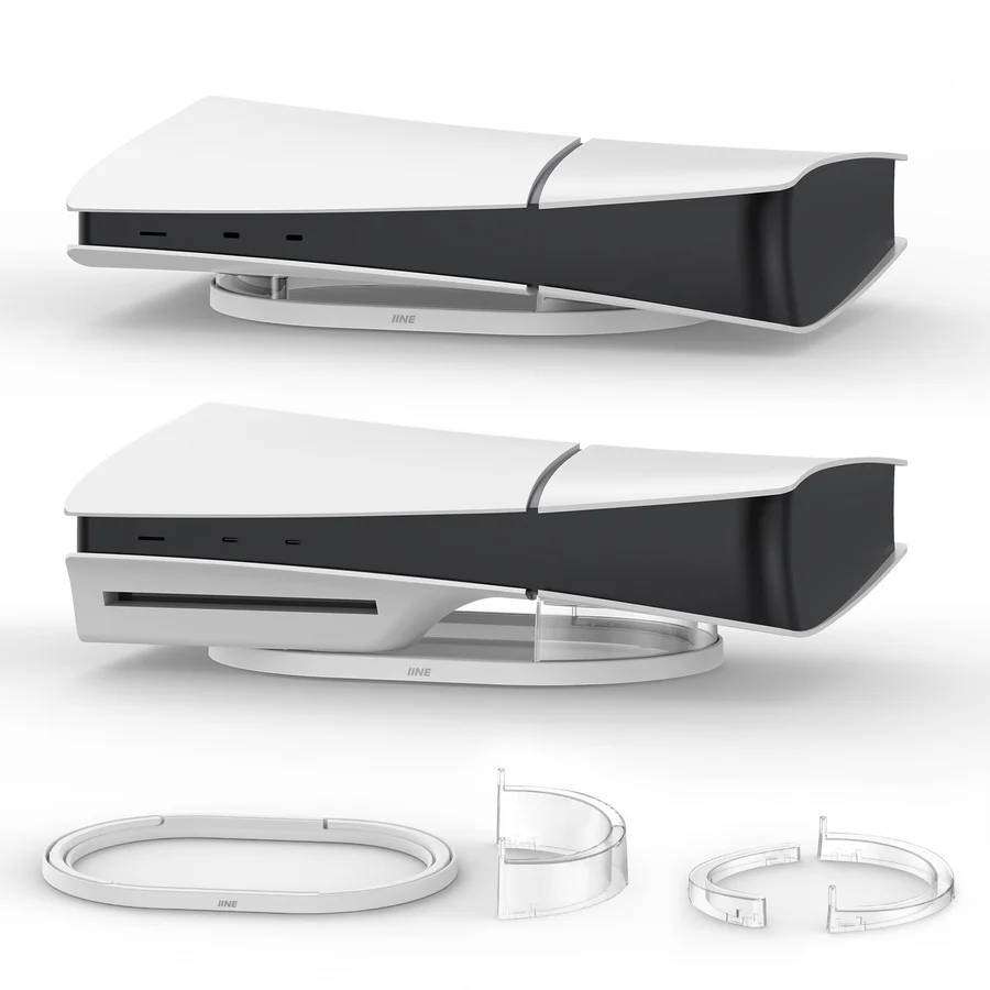 PS5 Slim 가로 스탠드 화이트_이미지