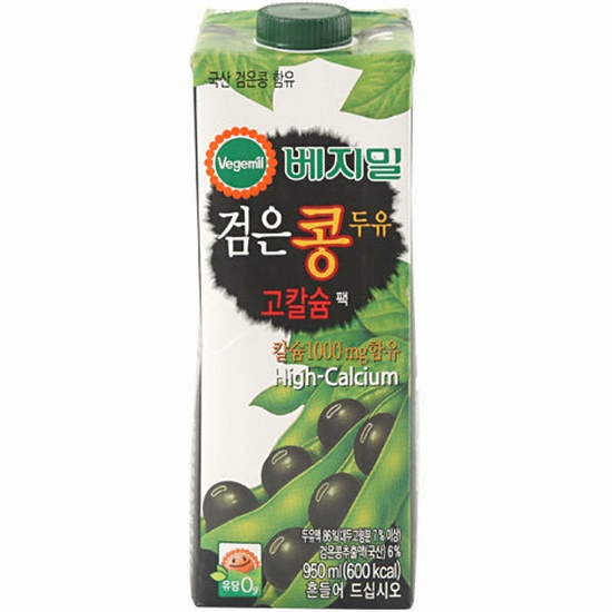 정식품 베지밀 검은콩 두유 고칼슘 950ml (24개)