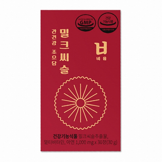 비읍이너뷰티 간건강 조으당 밀크씨슬 30정 (1개)