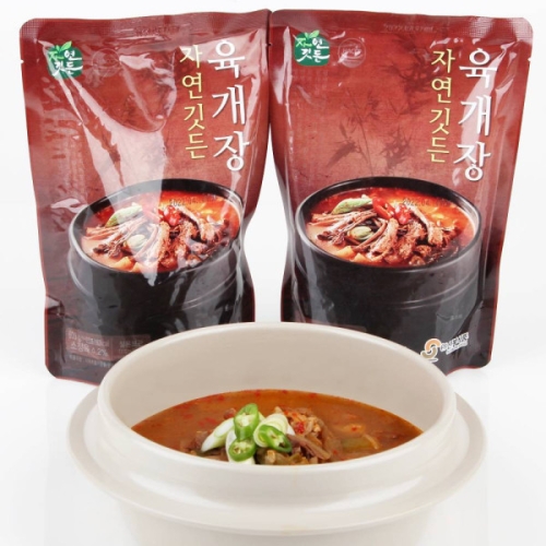 선봉식품 자연깃든 육개장 600g (3개)
