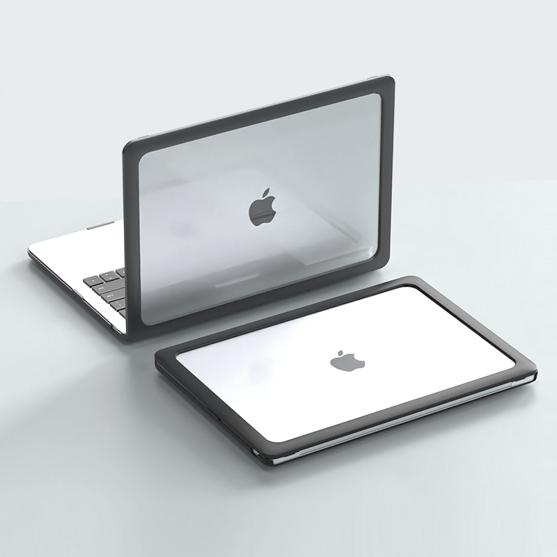 애플 2025 맥북프로16 M4 유광 슬림 투명 범퍼 케이스