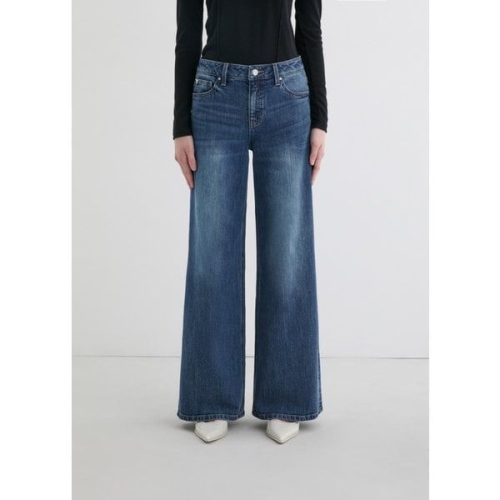 게스 판 여성 D톤 와이드 YP3D1145 청바지 데님