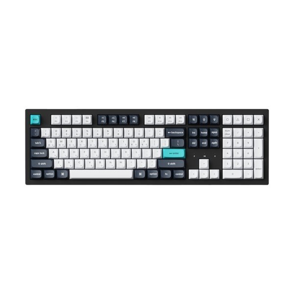 Keychron K10 PRO MAX 유무선 기계식 카본블랙 (저소음 화이트축)_이미지