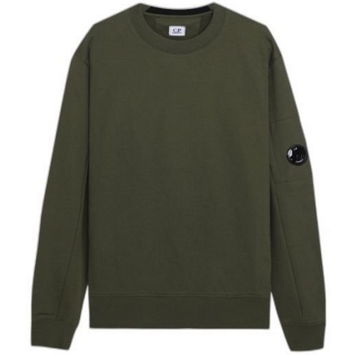 CP컴퍼니 렌즈 와펜 맨투맨 티셔츠 12CMSS022A 005086W (683, 카키)_이미지