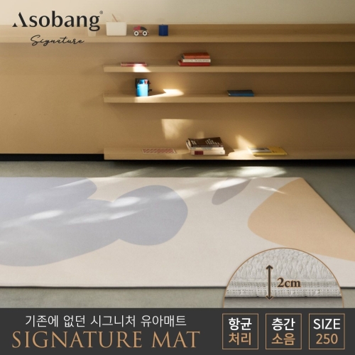 파크론 아소방 아소방 시그니처 놀이방매트 클로드 250x150x2cm (1개)
