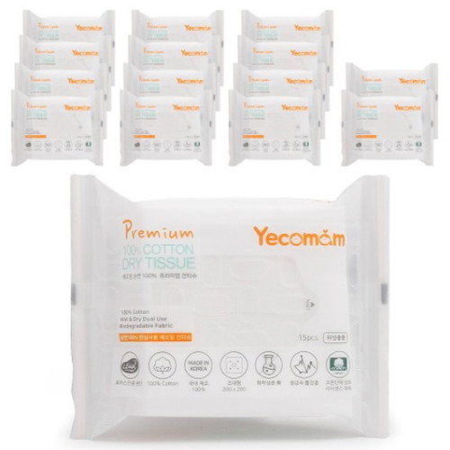 예꼬맘 순면 건티슈 15매 (45팩)_이미지