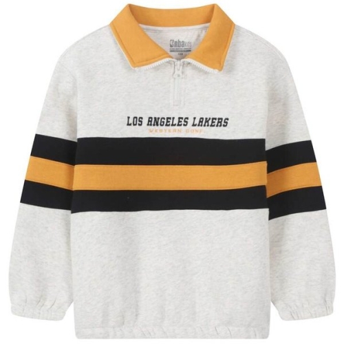 NBA-KIDS KIDS LAL 팀 컬러블록 기모 반집업K254TS100P800 진주점_이미지