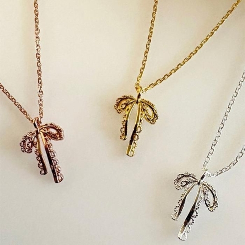 잇백잇슈 국내제작 925실버 로맨틱 레이스 리본 33262859_이미지