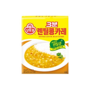 오뚜기 3분 렌틸콩 카레 200g [24개]