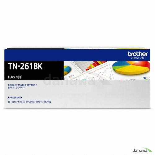 Brother 정품 TN-261BK 검정