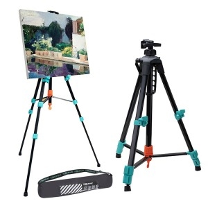 미야 휴대용 철제 이젤 접이식 그림받침대 철제이젤