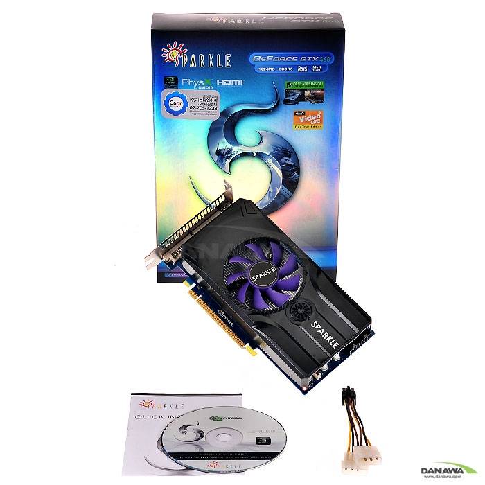 SPARKLE 지포스 GTX460 비룡 D5 1GB_이미지