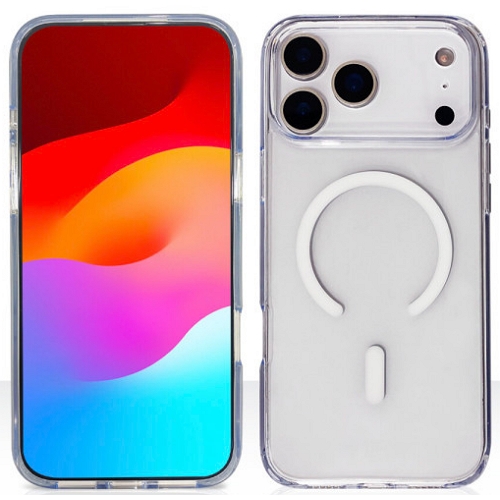 아이폰17 프로 맥스 맥세이프 PC-TPU 투명 하드케이스