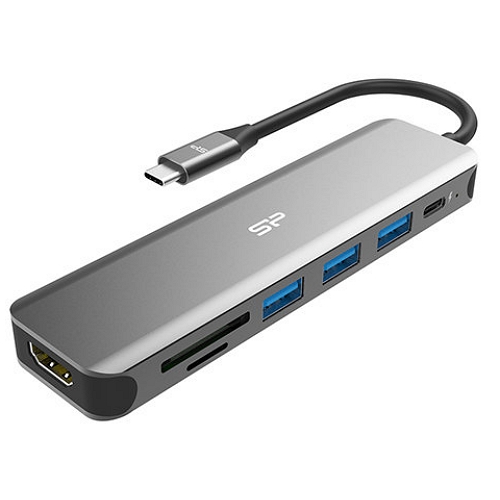실리콘파워 부스트 SU20 (7포트/USB 3.0 Type C)