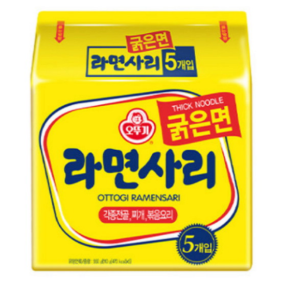 오뚜기 라면사리 굵은면 110g (25개)_이미지