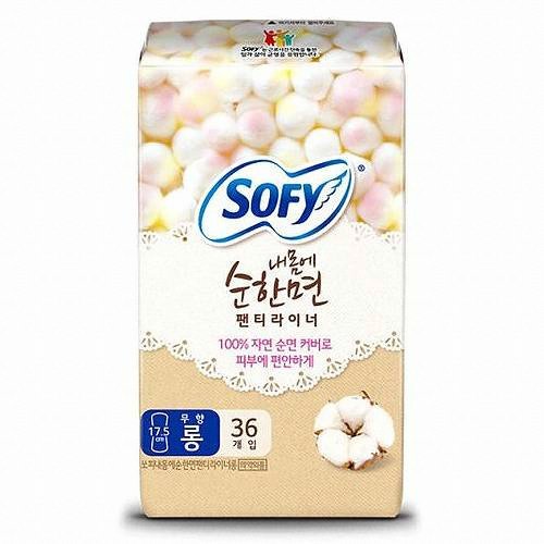 쏘피 바디피트 내몸에 순한면 롱 무향 팬티라이너 36개 (1팩(36개))_이미지
