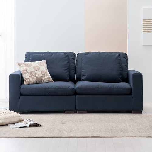 웰퍼니쳐 코쿤 모듈 패브릭 소파 3인용_이미지