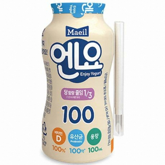 매일유업 헬로 엔요 요구르트 100ml