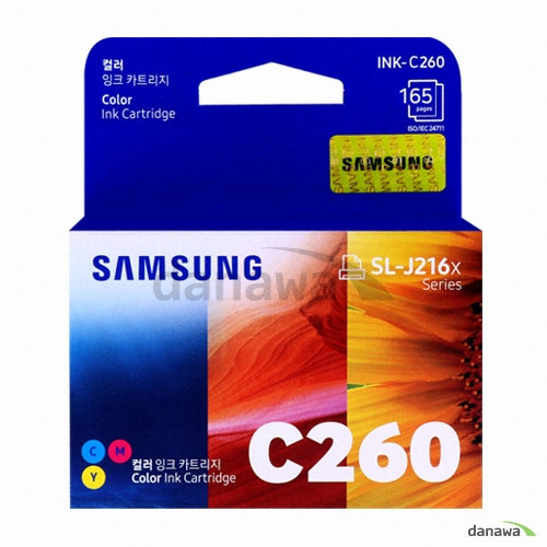 삼성전자 정품 INK-C260 컬러