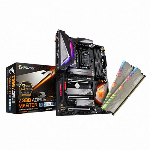 GIGABYTE Z390 AORUS MASTER + RGB RAM 16GB 제이씨현