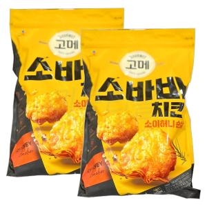 CJ제일제당 고메 소바바<b>치킨</b> 소이허니 순살 1.1kg