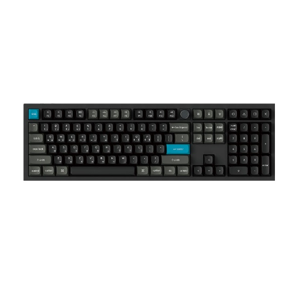 Keychron Q6 Ultra 유무선 기계식 블랙 (라이트 저소음 바나나축)_이미지