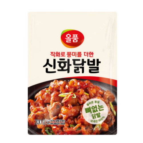 올품 신화 뼈없는 닭발 200g (2개)_이미지