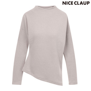 나이스클랍 스티치 언발 트임 맨투맨 A204PWTA03_이미지