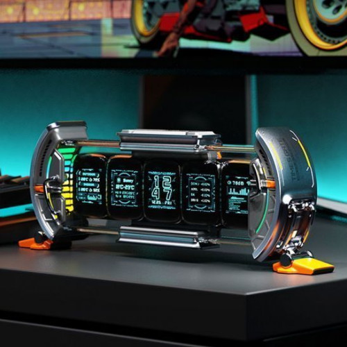 디붐 타임스 게이트 RGB 픽셀 디스플레이 디지털시계 해외구매이미지입니다. 누르면 해당 게시물로 새창이동합니다.