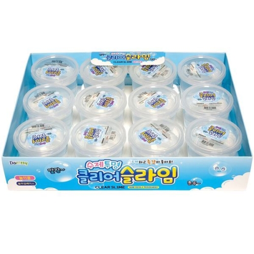 교보문고 알티피아 수제 투명 클리어슬라임 12개 WEED9C5