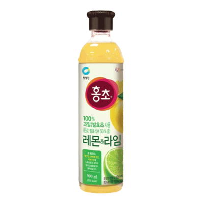 청정원 홍초 레몬&라임 900ml (15개)_이미지