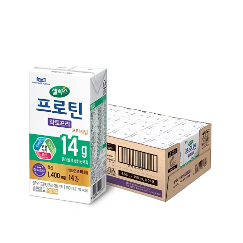 매일유업 셀렉스 프로틴 락토프리 오리지널 190ml (24개)