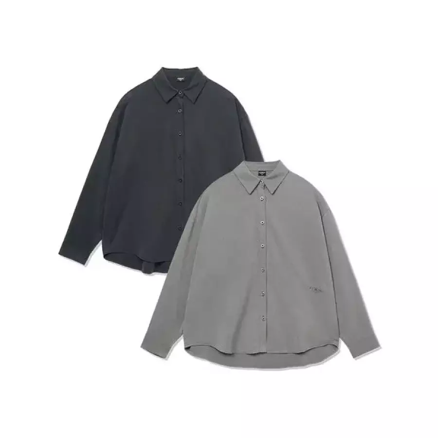 라이프워크 여성 미니멀 드레이프 긴팔 셔츠 LW263SR715