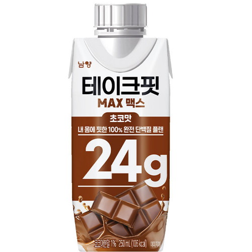 남양유업 테이크핏 맥스 초코맛 250ml (3개)
