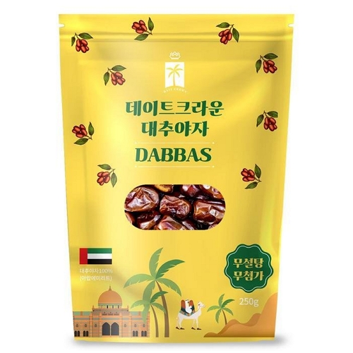 데이트크라운 다바스 대추야자 250g (2개)_이미지
