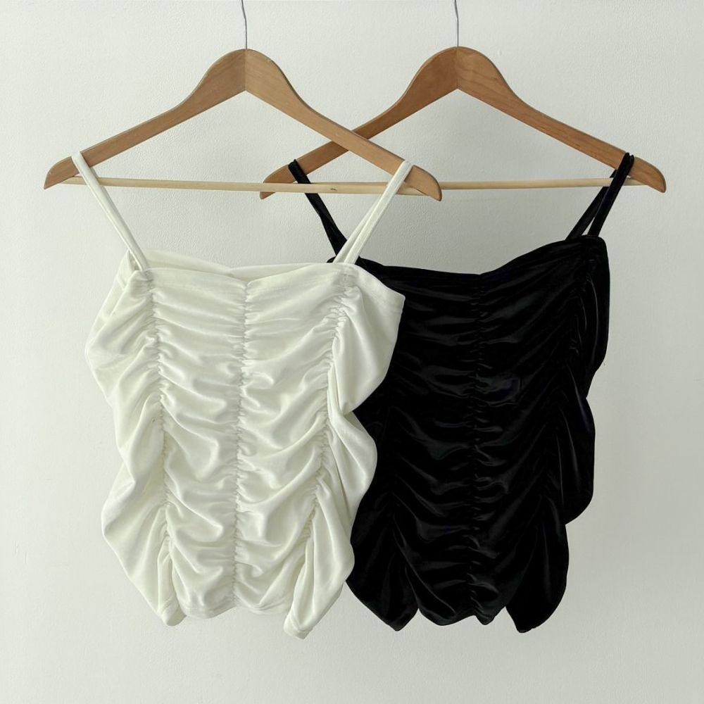 아이우먼 빅사이즈티 T388L603 퀸곱창벨벳셔링나시티 RD