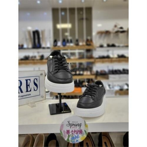세레스 세레스 GD01 소가죽 통굽스니커즈4cm C3R22Y4DROL300_이미지