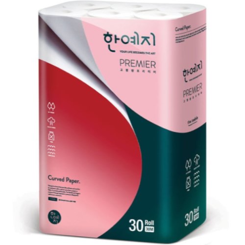 한예지 고평량 프리미어 30m (30롤) (6팩)