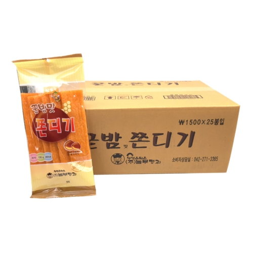 아리랑후드 꿀밤맛쫀디기 110g (25개)